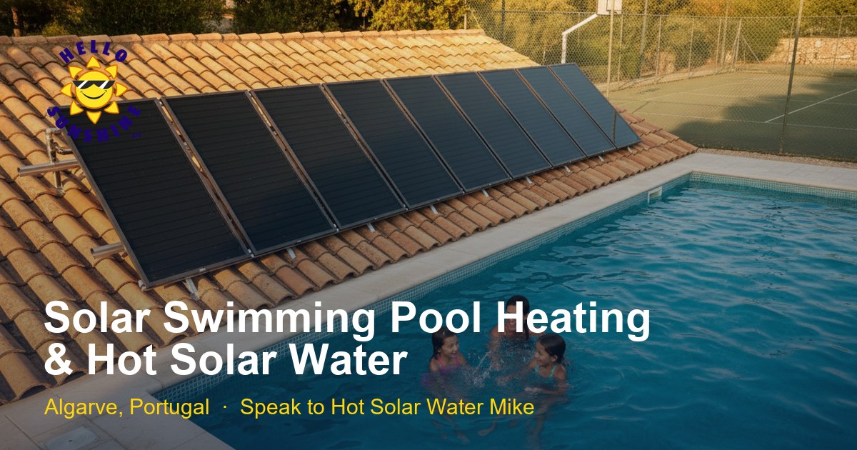Solar Pool Club Hello Sunshine - Solar Swimming Pool Heating & Hot Solar Water ...